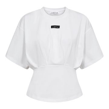 Haute L ' Amitié - Romie Pleat Tee - White